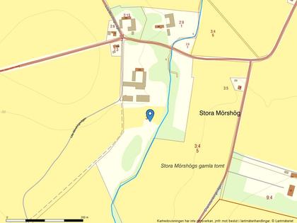 Illustrerad karta över fastigheten eller området