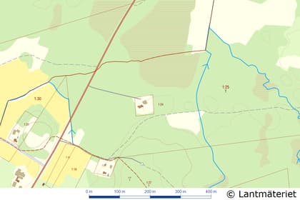 Illustrerad karta över fastigheten eller området