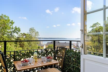 Balkong eller utsiktsbild