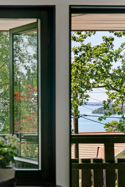 Balkong eller utsiktsbild