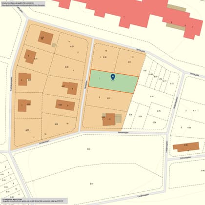 Illustrerad karta över fastigheten eller området