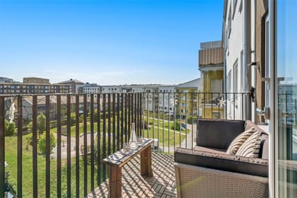 Balkong eller utsiktsbild