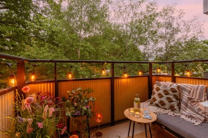 Balkong eller utsiktsbild