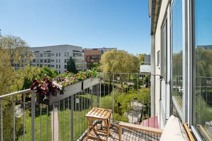 Balkong eller utsiktsbild