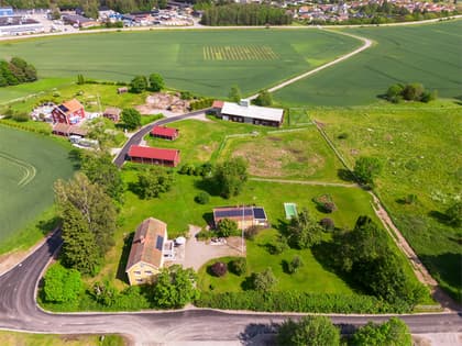 Illustrerad karta över fastigheten eller området