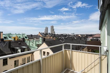 Balkong eller utsiktsbild