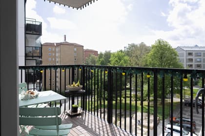 Balkong eller utsiktsbild