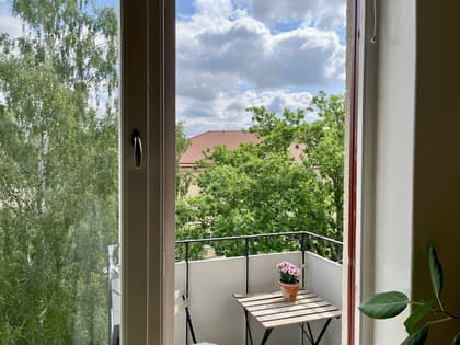 Balkong eller utsiktsbild