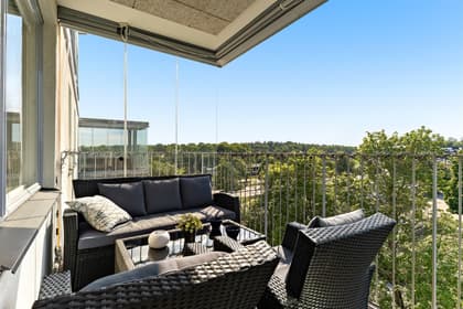 Balkong eller utsiktsbild