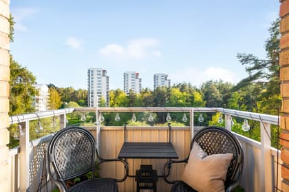 Balkong eller utsiktsbild