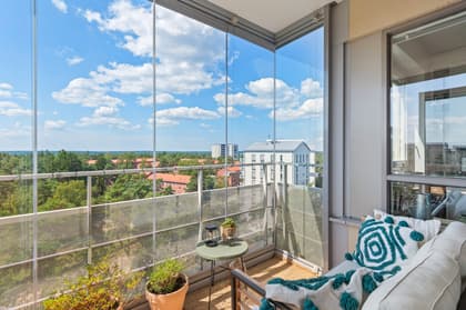 Balkong eller utsiktsbild