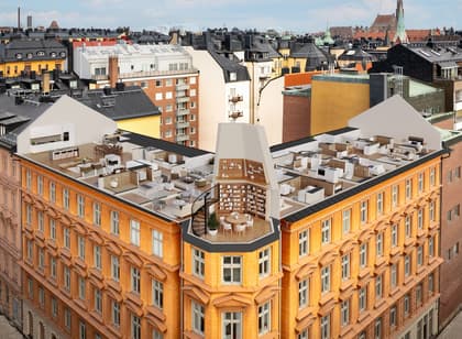 Balkong eller utsiktsbild