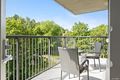 Balkong eller utsiktsbild