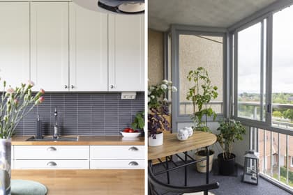 Balkong eller utsiktsbild