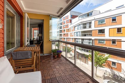 Balkong eller utsiktsbild