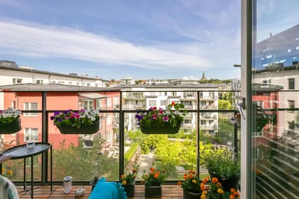 Balkong eller utsiktsbild