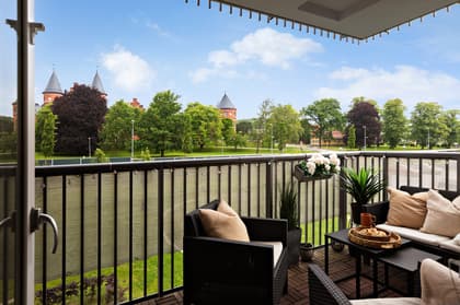 Balkong eller utsiktsbild