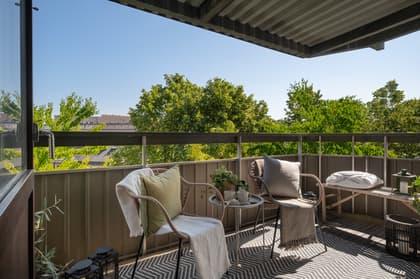 Balkong eller utsiktsbild