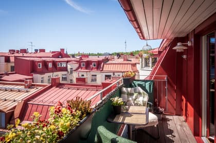 Balkong eller utsiktsbild