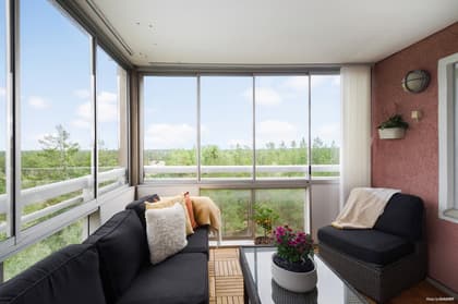 Balkong eller utsiktsbild