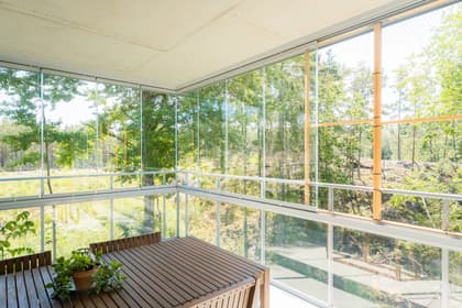 Balkong eller utsiktsbild