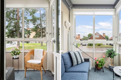 Balkong eller utsiktsbild