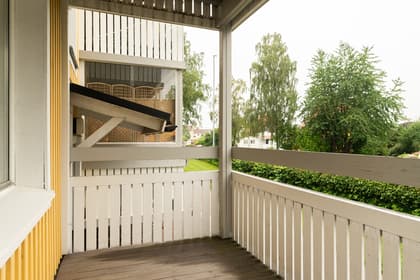 Balkong eller utsiktsbild