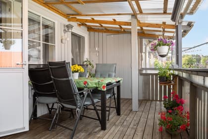 Balkong eller utsiktsbild