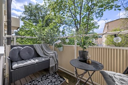 Balkong eller utsiktsbild