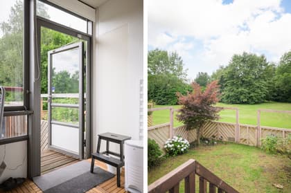 Balkong eller utsiktsbild