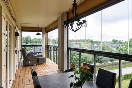 Balkong eller utsiktsbild