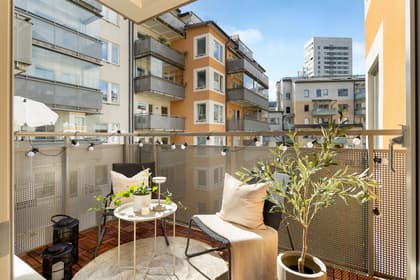 Balkong eller utsiktsbild