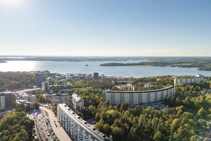 Balkong eller utsiktsbild