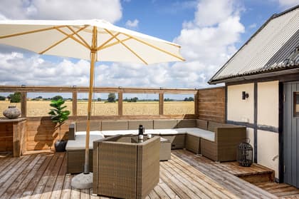 Balkong eller utsiktsbild