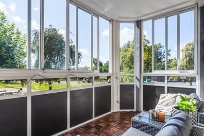 Balkong eller utsiktsbild