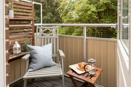 Balkong eller utsiktsbild