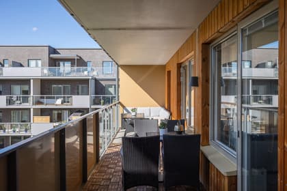 Balkong eller utsiktsbild