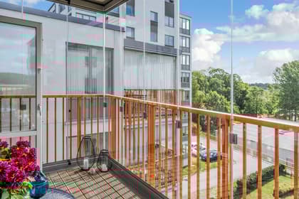 Balkong eller utsiktsbild