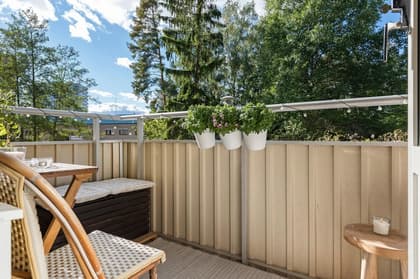 Balkong eller utsiktsbild