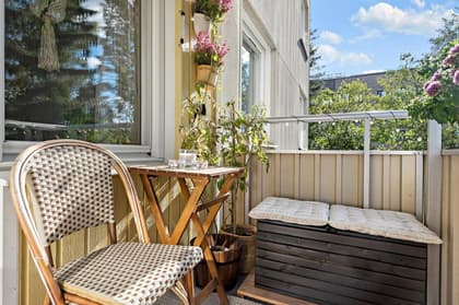 Balkong eller utsiktsbild