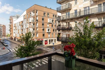 Balkong eller utsiktsbild