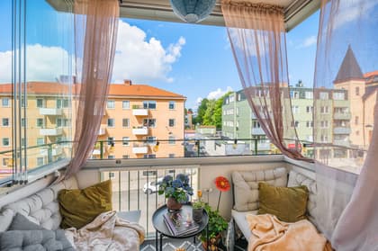 Balkong eller utsiktsbild