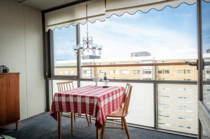 Balkong eller utsiktsbild