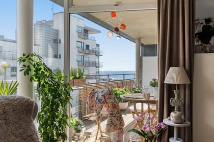 Balkong eller utsiktsbild