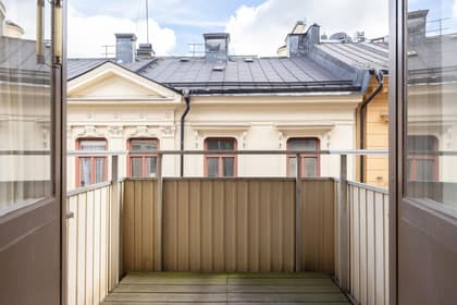 Balkong eller utsiktsbild