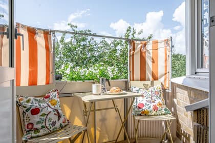 Balkong eller utsiktsbild