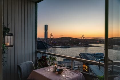 Balkong eller utsiktsbild