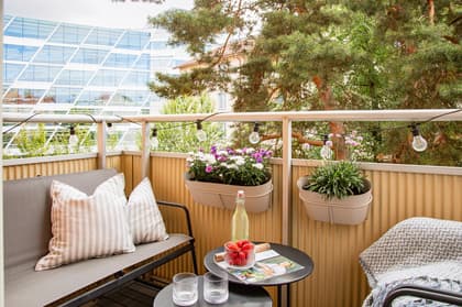 Balkong eller utsiktsbild