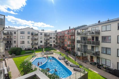 Balkong eller utsiktsbild