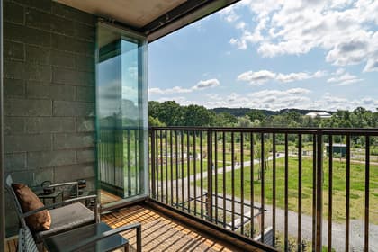 Balkong eller utsiktsbild